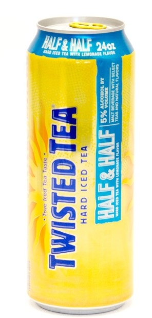 Twisted Tea Hard Iced Tea Half&amp;Half 5% Alc/Vol 24oz